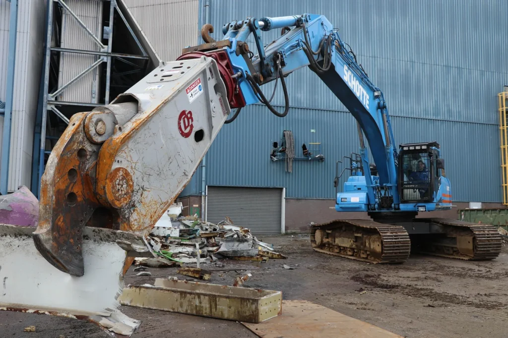 Mobile Scrap shear – DXS